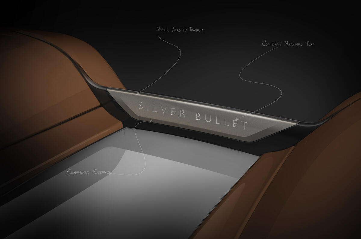 Rolls-Royce Dawn Silver Bullet 2020 - Aero Cowling finisher Rolls-Royce Dawn Silver Bullet 2020 - Aero Cowling finisher