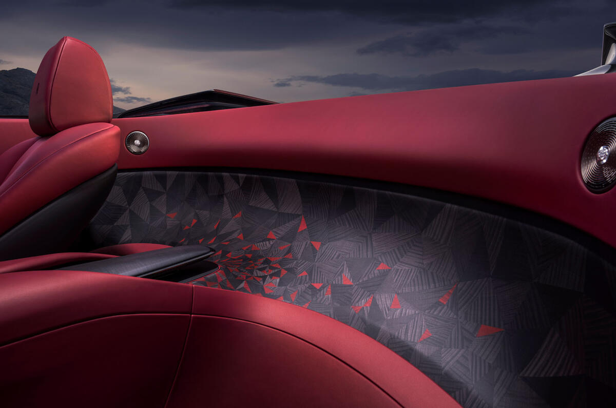 Rolls Royce Drop Tail La Rose Noir parquet wood panel Rolls Royce Drop Tail La Rose Noir parquet wood panel