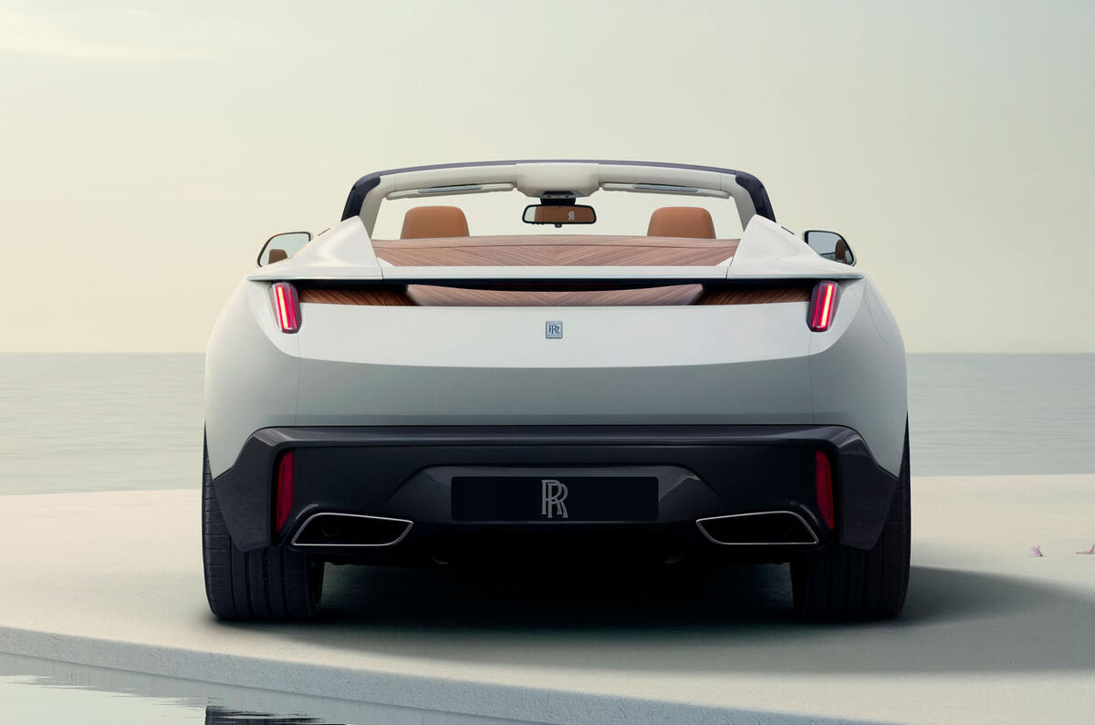 Rolls Royce Droptail Arcadia rear Rolls Royce Droptail Arcadia rear