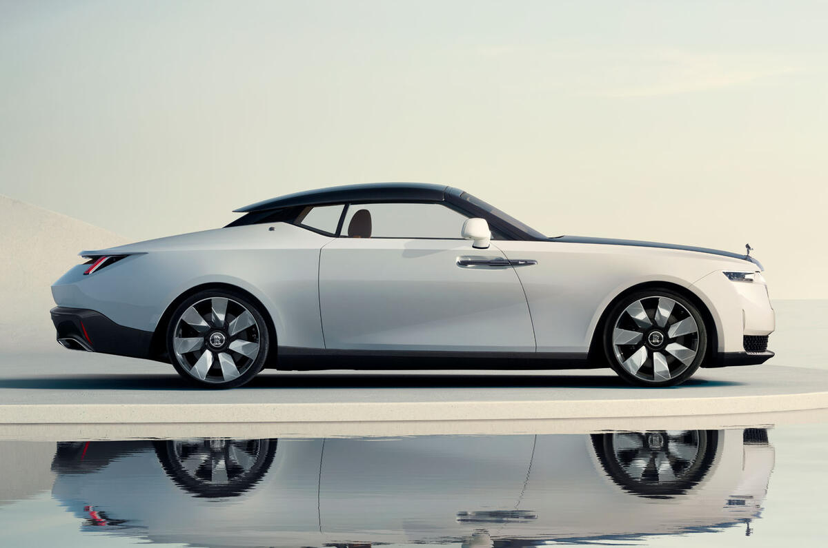 Rolls Royce Droptail Arcadia side Rolls Royce Droptail Arcadia side