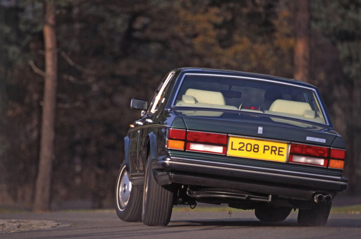 Rolls Royce Flying Spur 1994 rear cornering