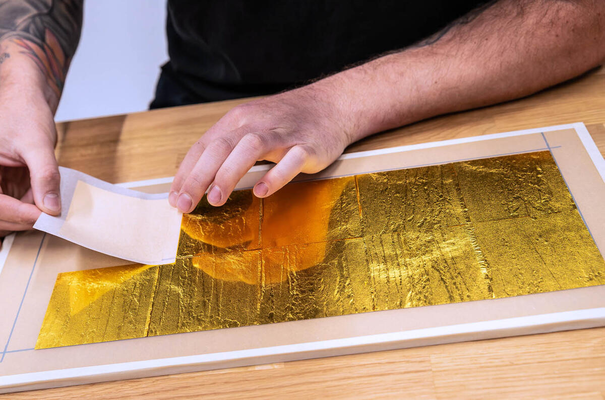 Rolls-Royce gold leaf  Rolls-Royce gold leaf