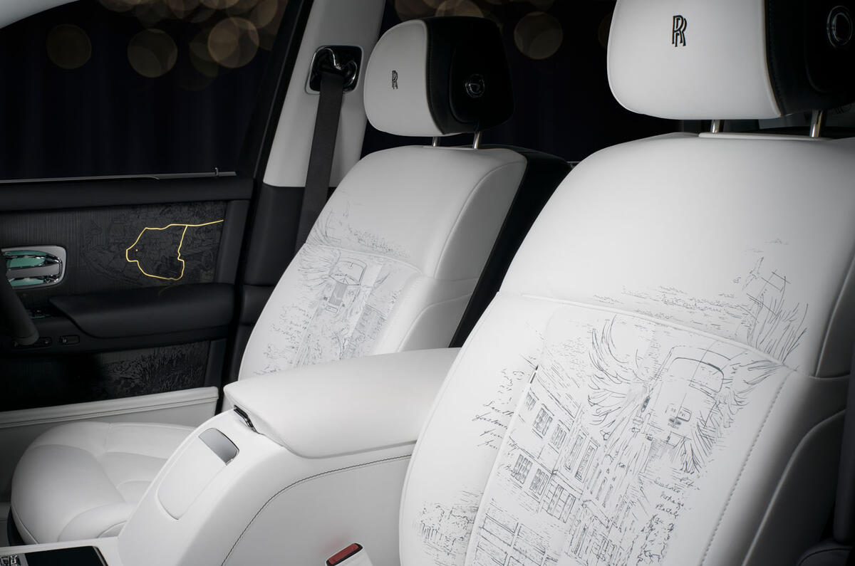 Rolls Royce Phantom Centenary front seats Rolls Royce Phantom Centenary front seats