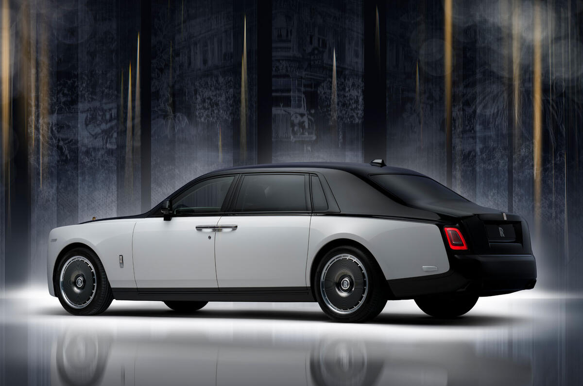 Rolls Royce Phantom Centenary rear quarter Rolls Royce Phantom Centenary rear quarter