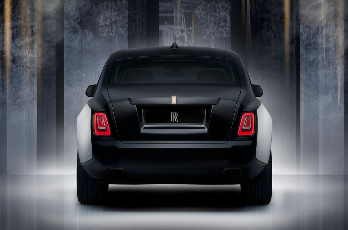 Rolls Royce Phantom Centenary rear Rolls Royce Phantom Centenary rear