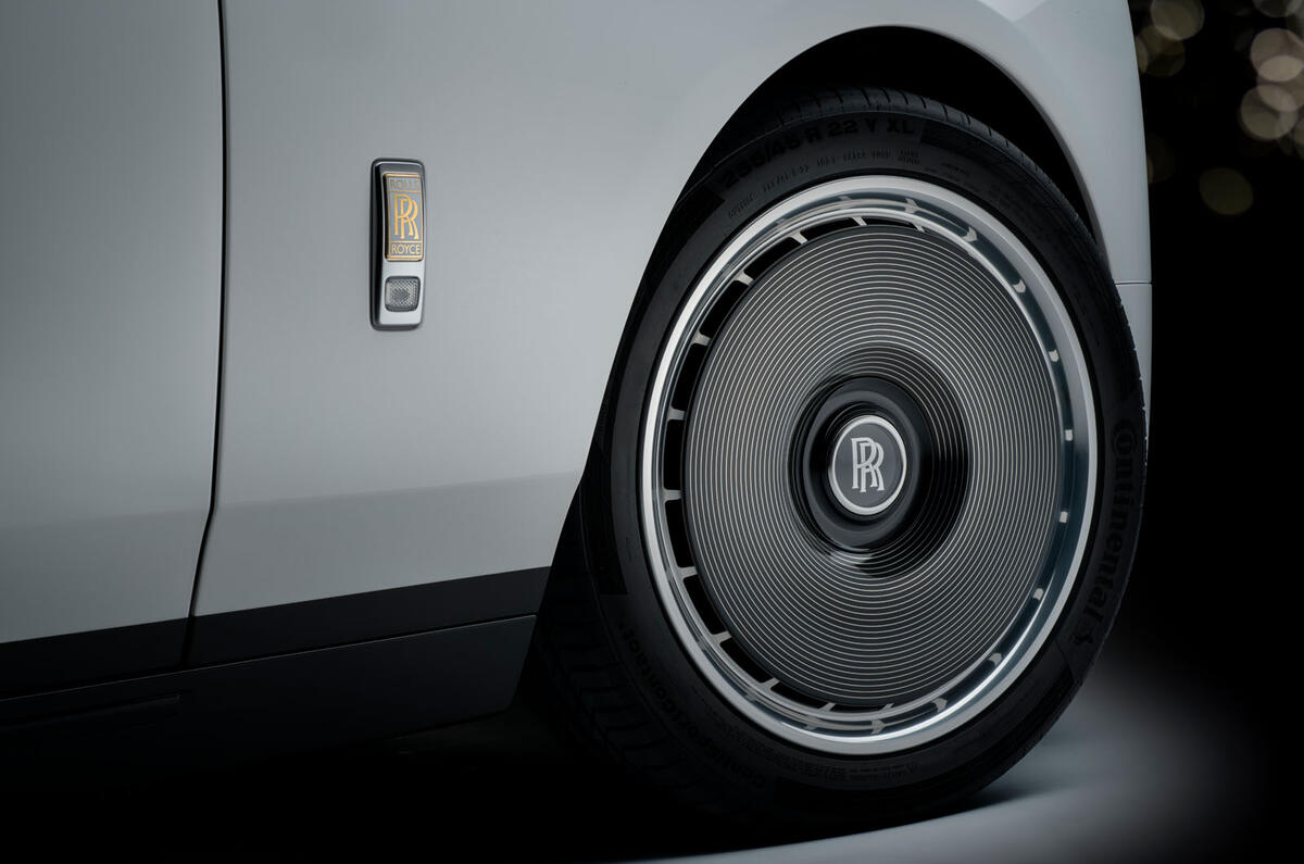 Rolls Royce Phantom Centenary wheel detail Rolls Royce Phantom Centenary wheel detail
