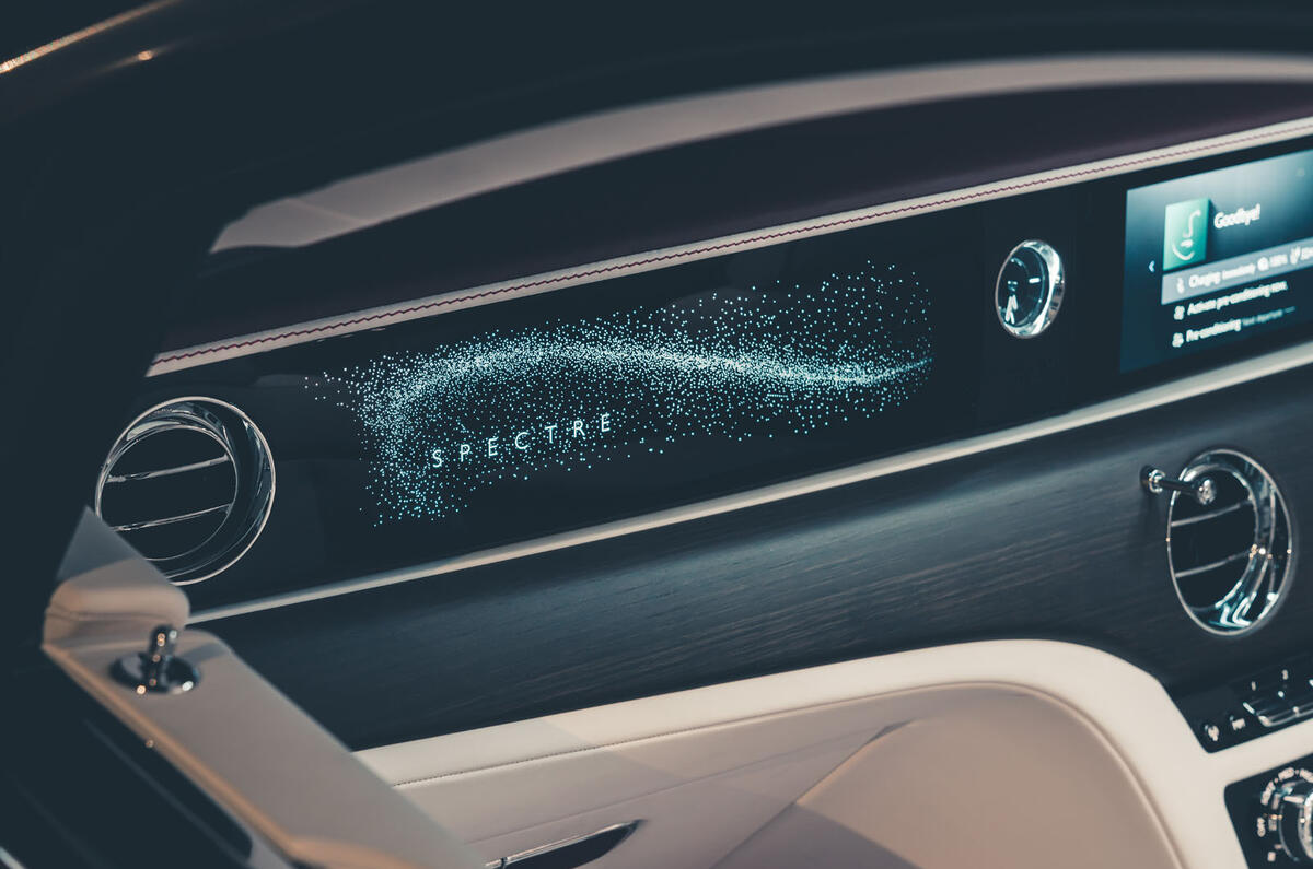 Rolls Royce Spectre 2023 dashboard Rolls Royce Spectre 2023 dashboard