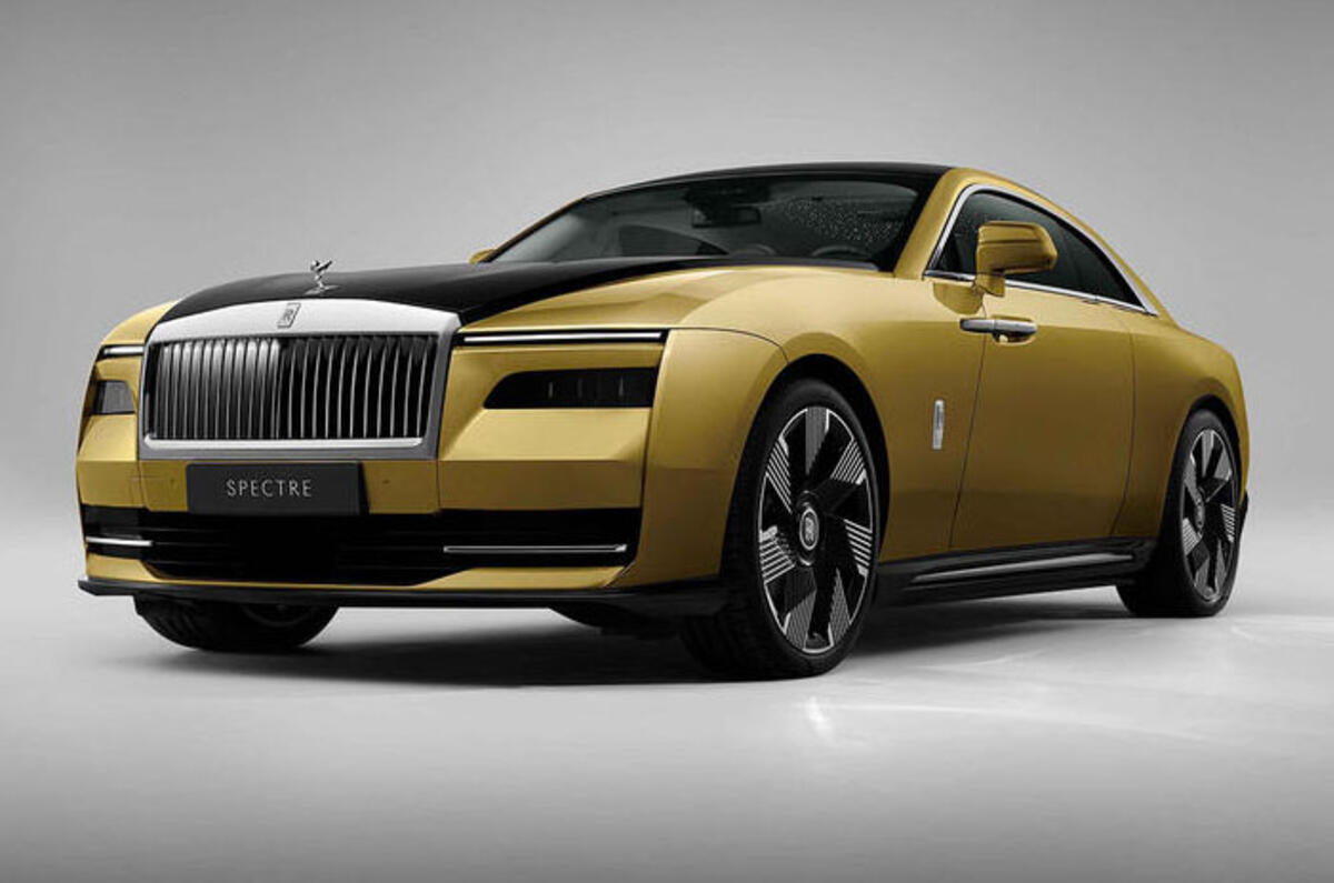 rolls royce spectre front rolls royce spectre front