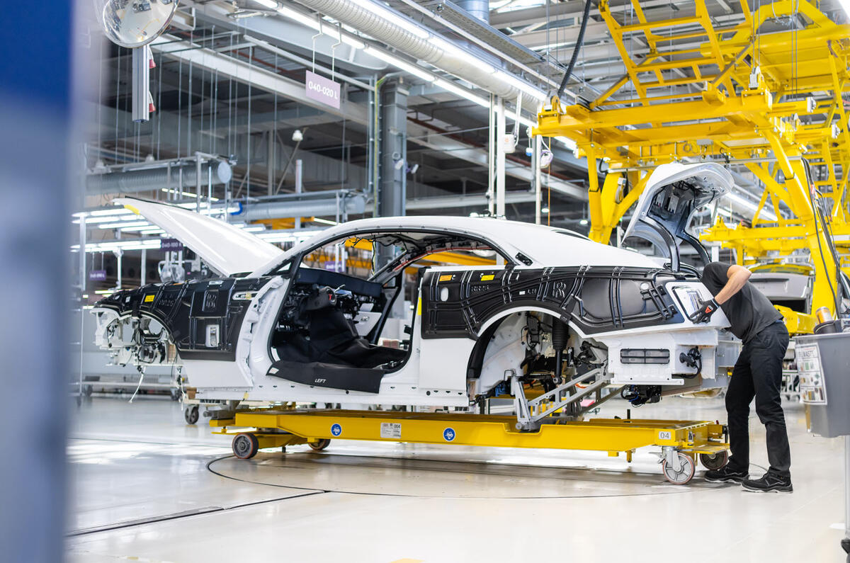 Rolls Royce Spectre Production