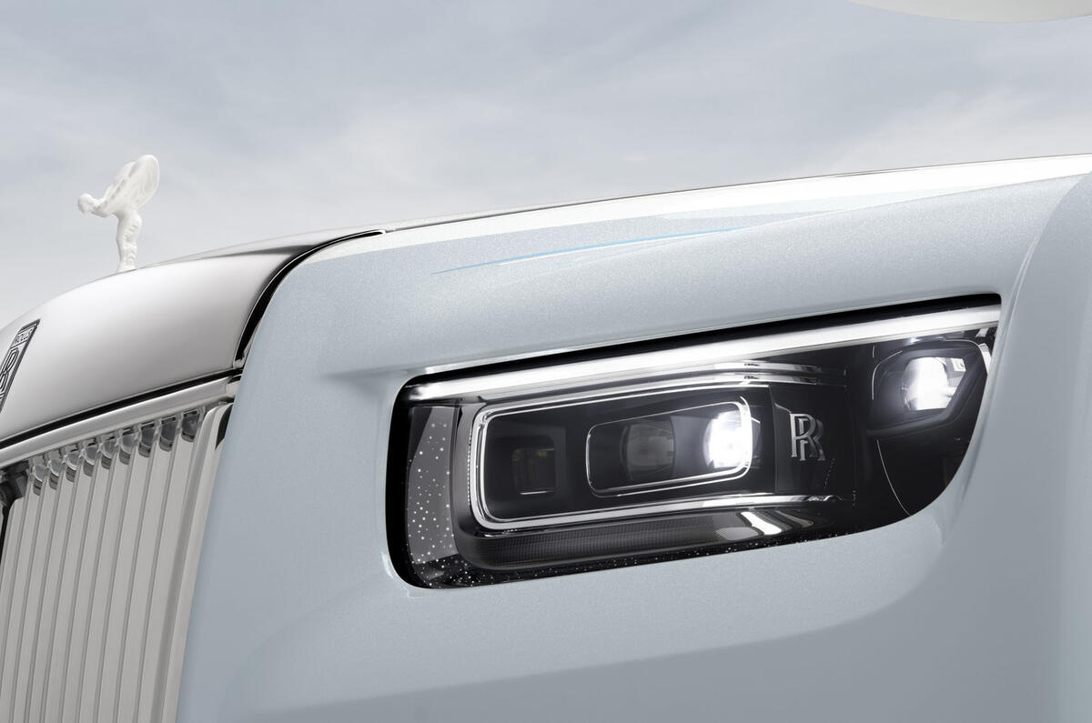 Rolls Royce Phantom Scintilla headlight Rolls Royce Phantom Scintilla headlight