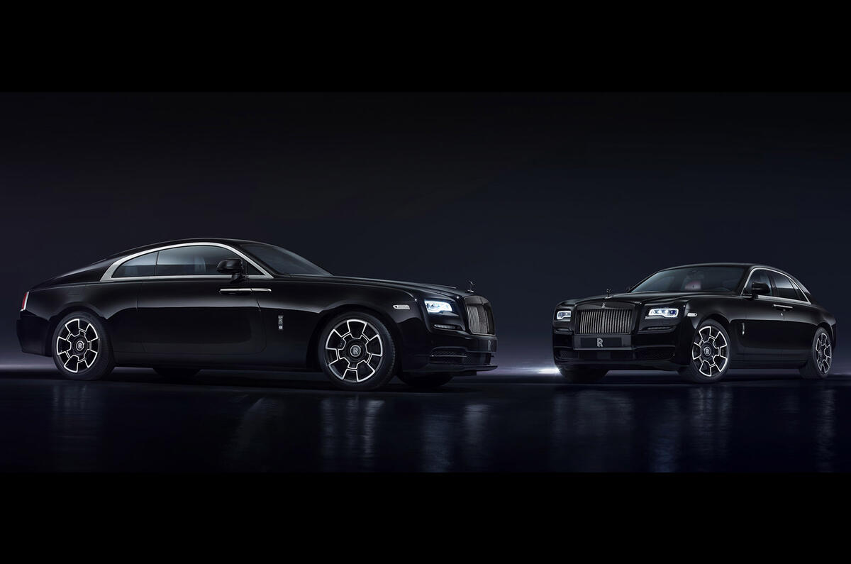 Rolls-Royce Black Badge models