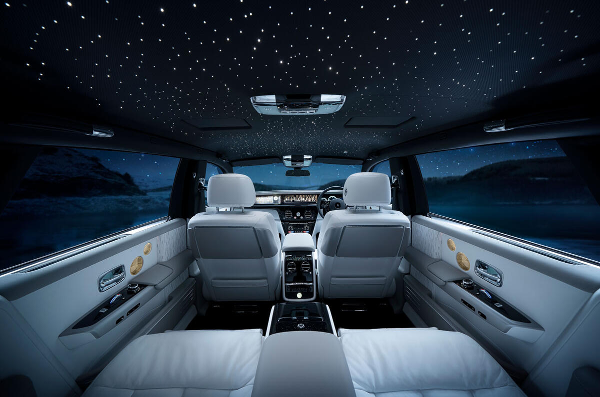 Rolls Royce - interior view Rolls Royce - interior view