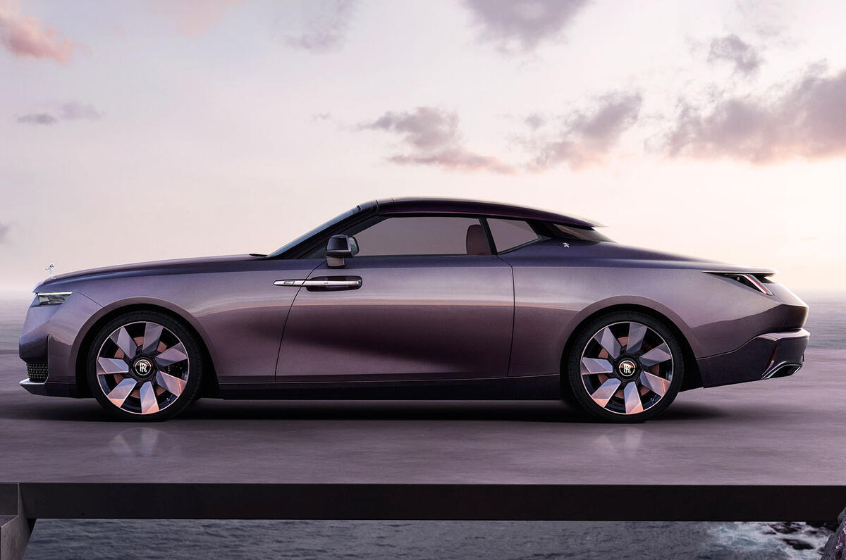 Rolls Royce Amethyst Drop Tail side Rolls Royce Amethyst Drop Tail side