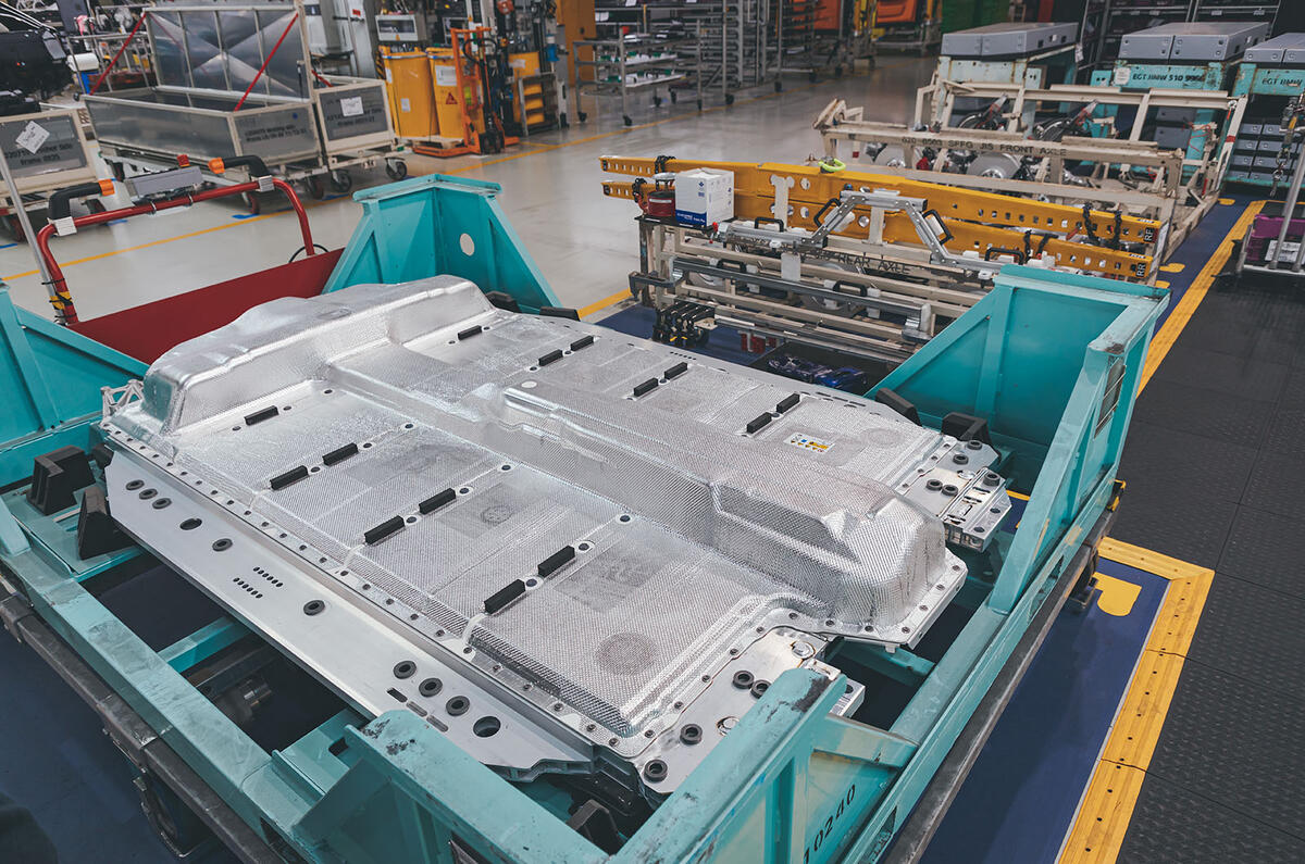 Rolls Royce battery production