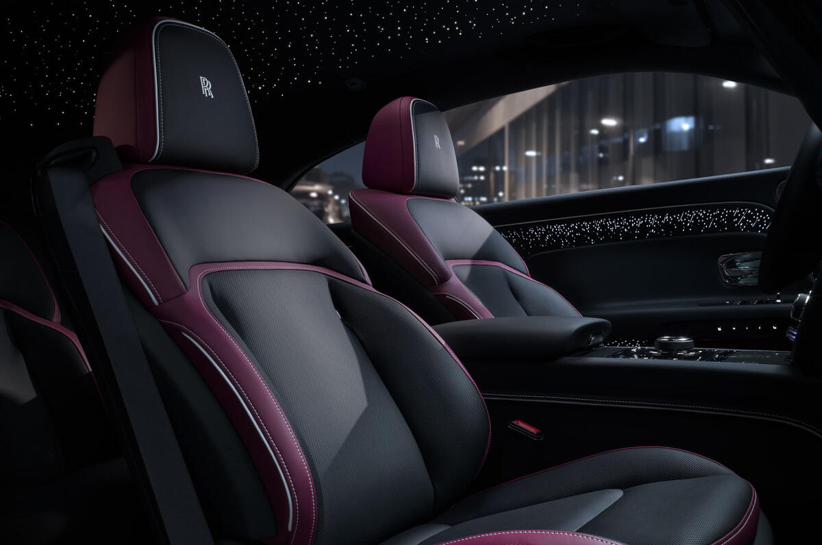 Rolls Royce Black Badge Spectre   interior Rolls Royce Black Badge Spectre   interior