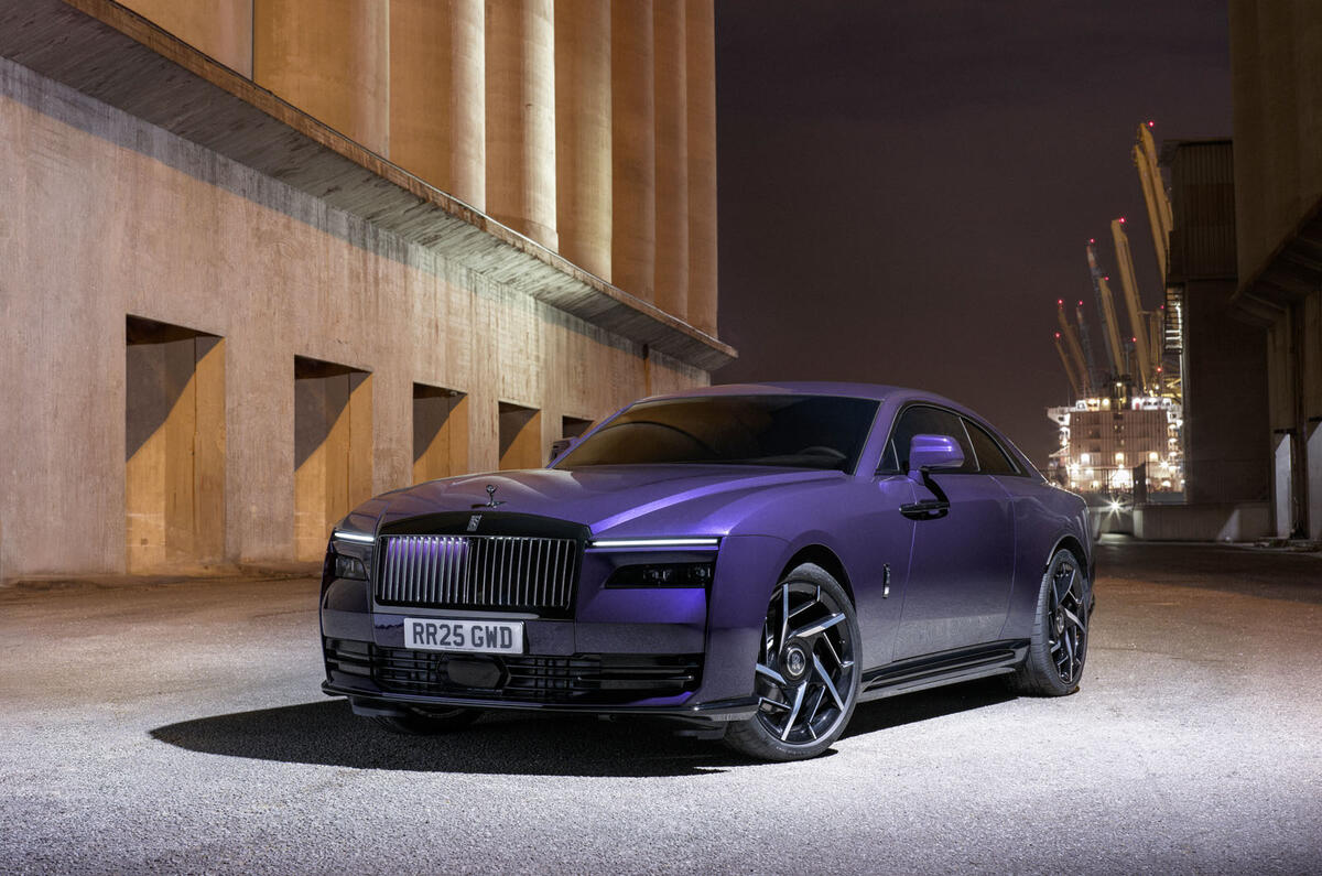 Rolls Royce Black Badge Spectre static front Rolls Royce Black Badge Spectre static front