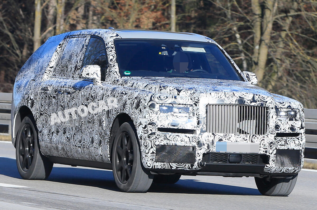 Rolls-Royce Cullinan SUV on course to rival Bentayga in ...