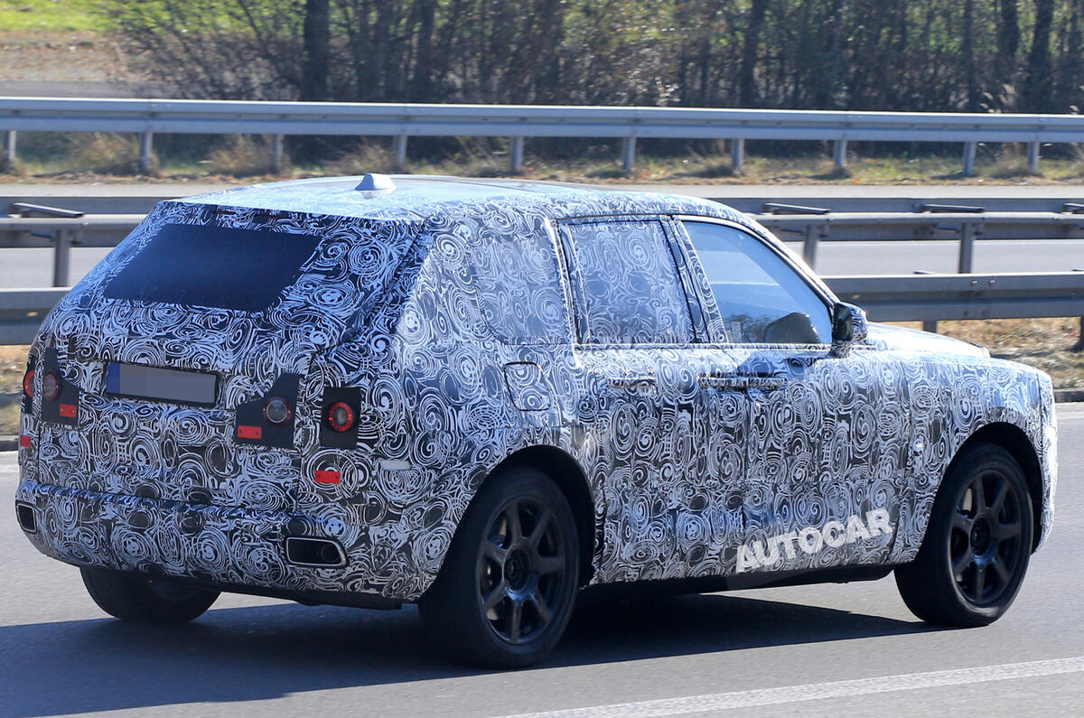 Rolls Royce Cullinan Suv On Course To Rival Bentayga In