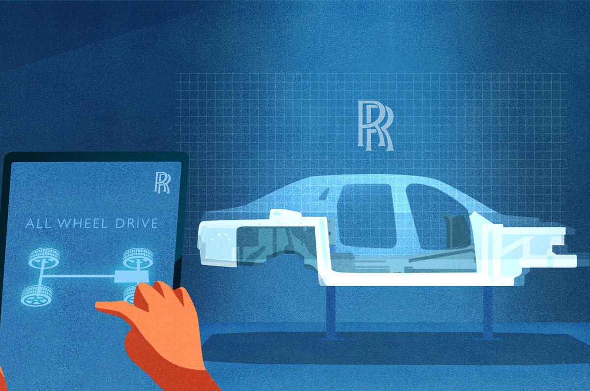 Rolls-Royce Ghost all-wheel drive system Rolls-Royce Ghost all-wheel drive system