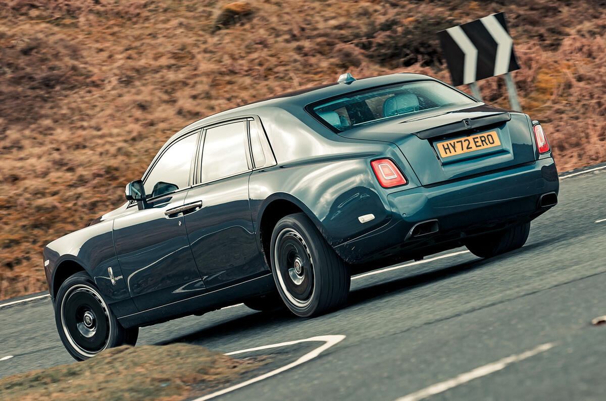 Rolls Royce phantom rear three quarter cornering Rolls Royce phantom rear three quarter cornering