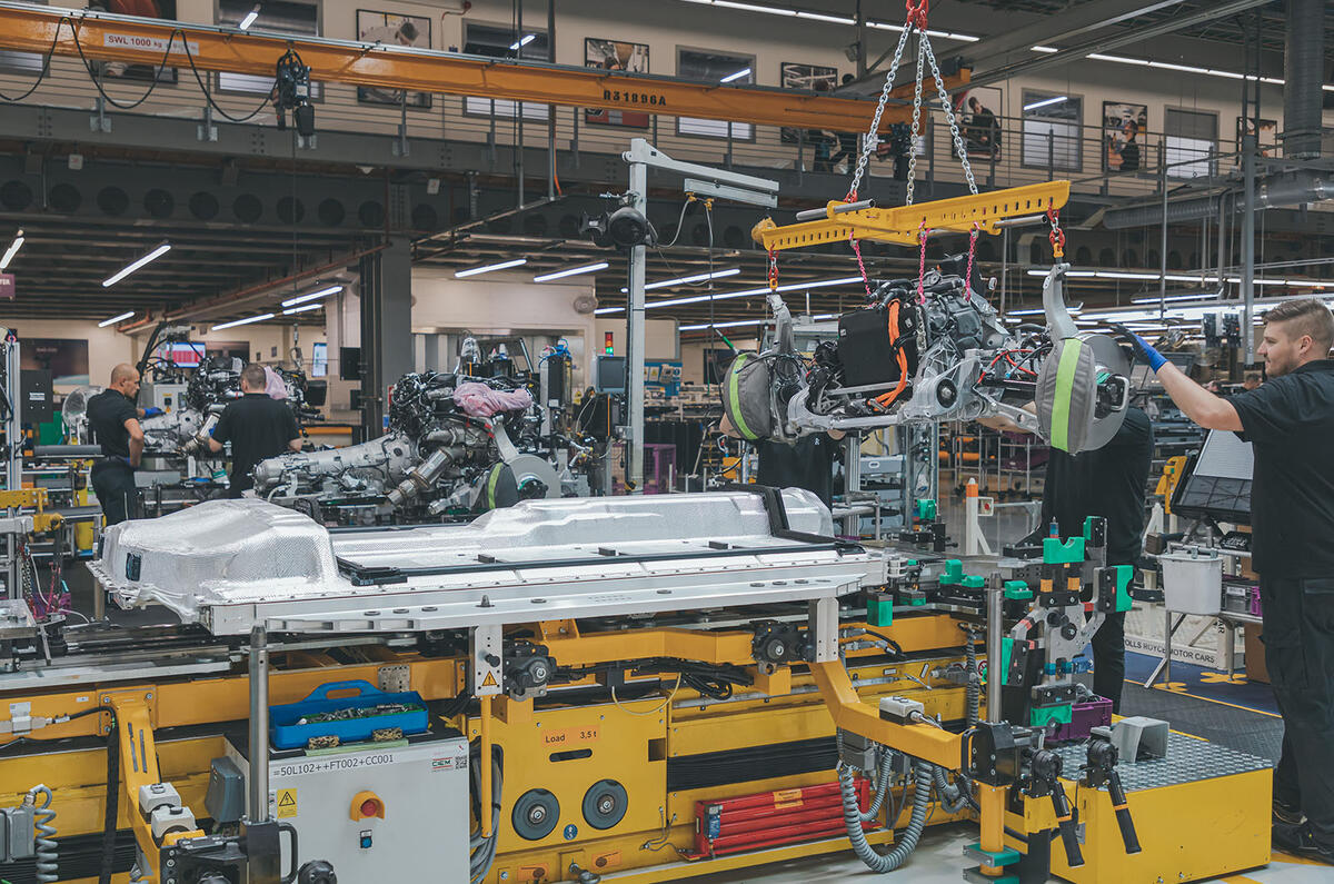 Rolls Royce Spectre production 2