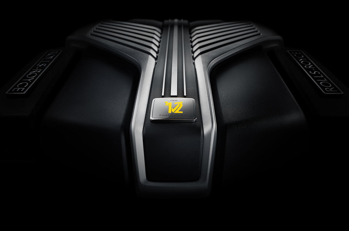 Rolls Royce Wraith Black Arrow engine Rolls Royce Wraith Black Arrow engine