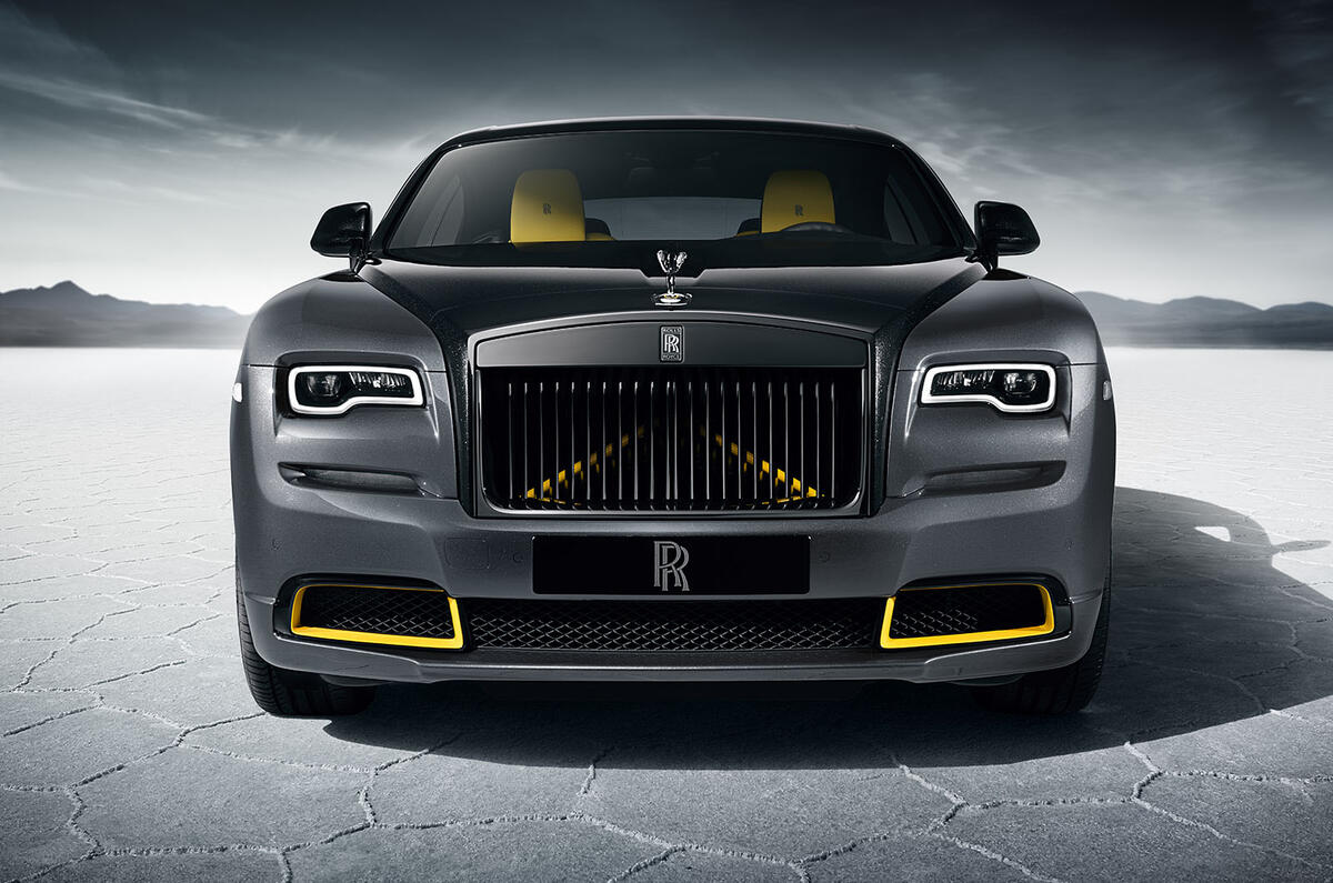 Rolls Royce Wraith Black Arrow front Rolls Royce Wraith Black Arrow front