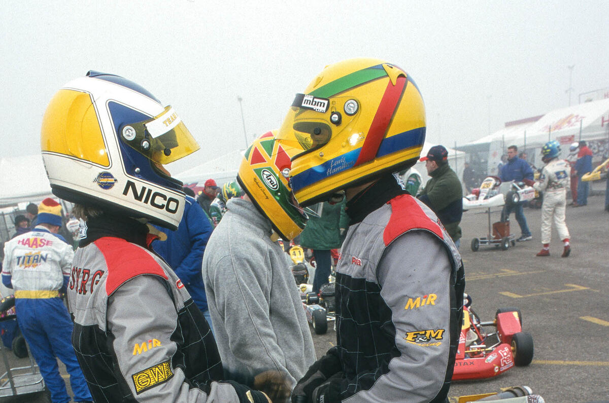 How I beat Lewis Hamilton
