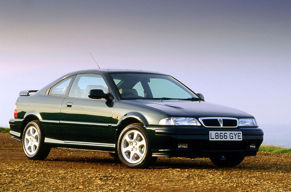 Rover Coupe - static front