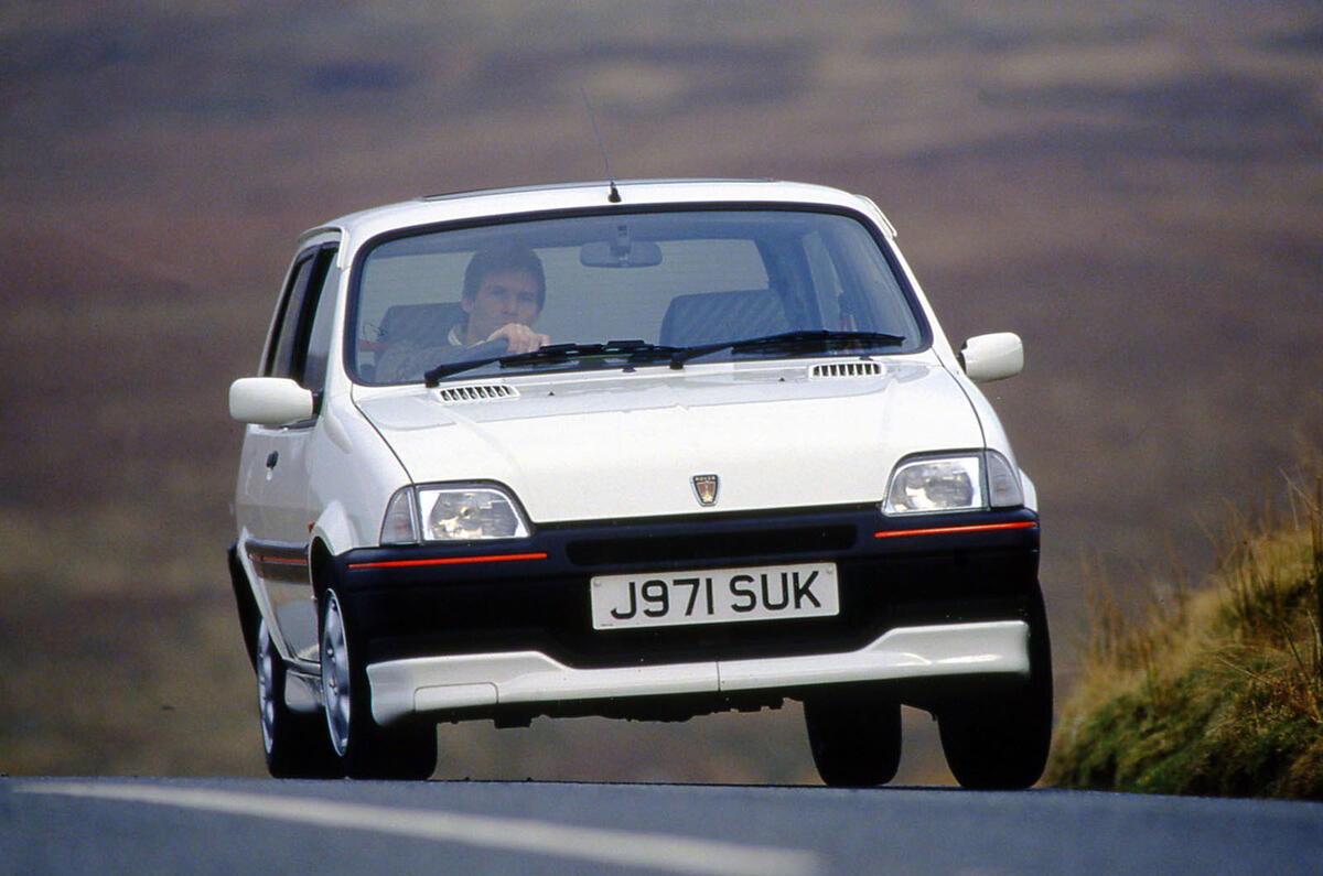 Rover Metro - hero front