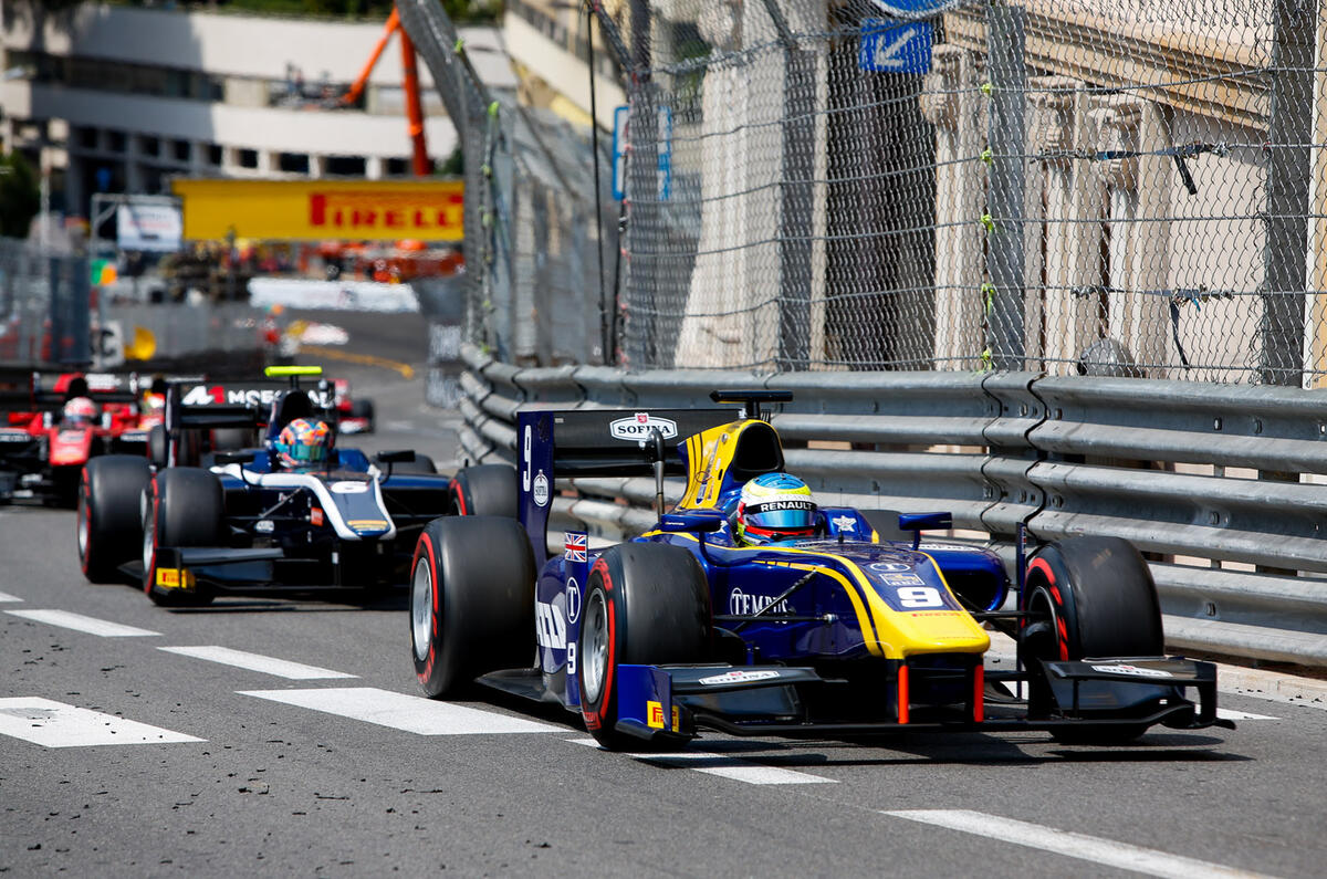 Oliver Rowland F2 Monaco 2017