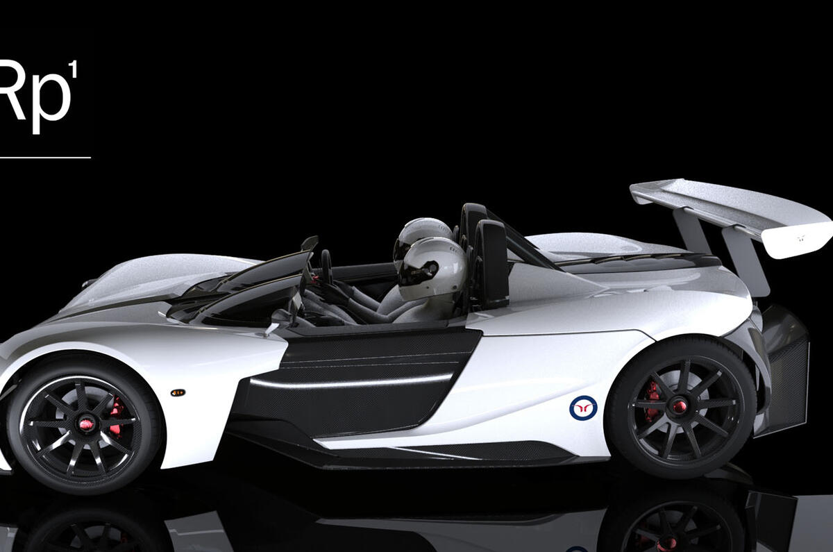 Updated Elemental RP1 road car produces 1000kg of downforce