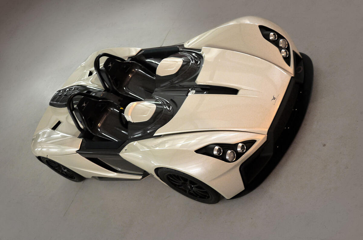 Updated Elemental RP1 road car produces 1000kg of downforce