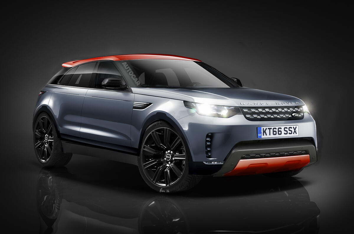 Range Rover Sport Coupé rendering
