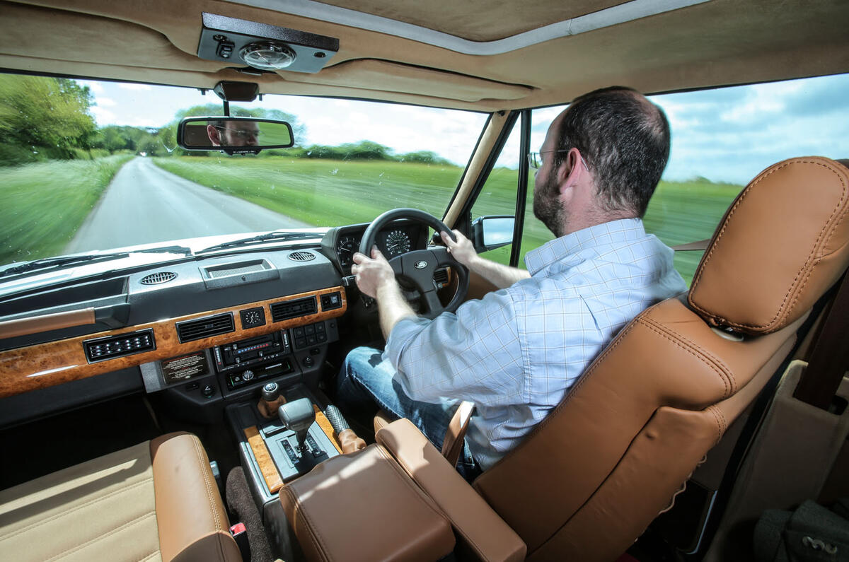 Restored Range Rover