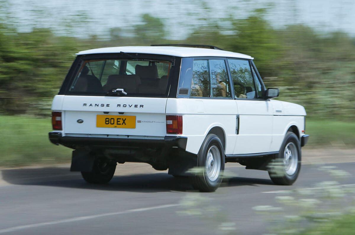Restored Range Rover