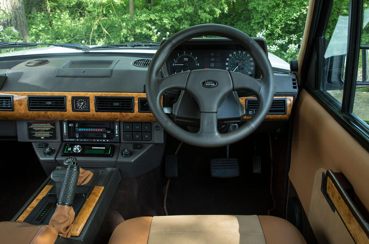 Restored Range Rover