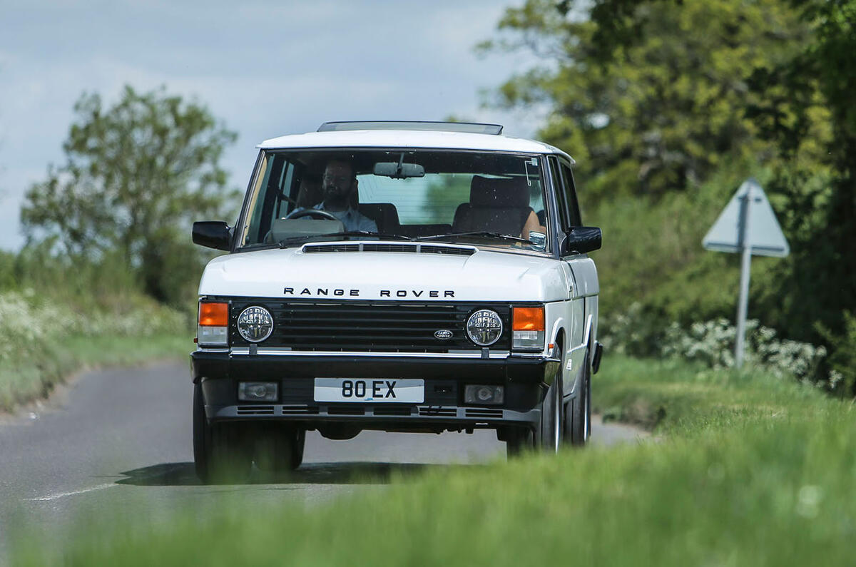 Restored Range Rover