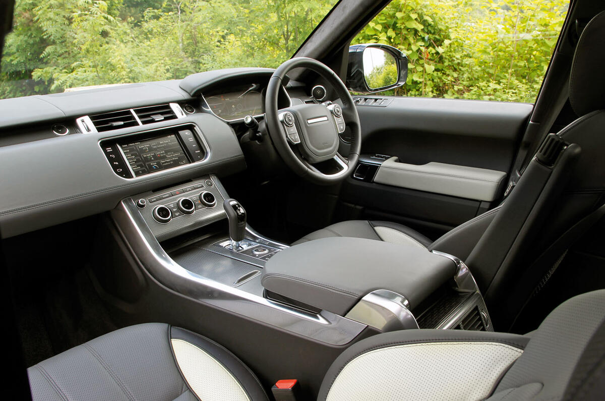 Range Rover Sport mk2 interior