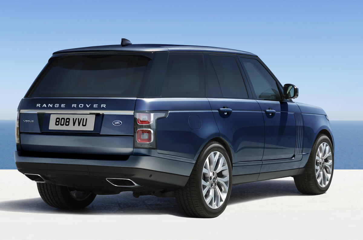 2021 Range Rover Westminster edition - rear