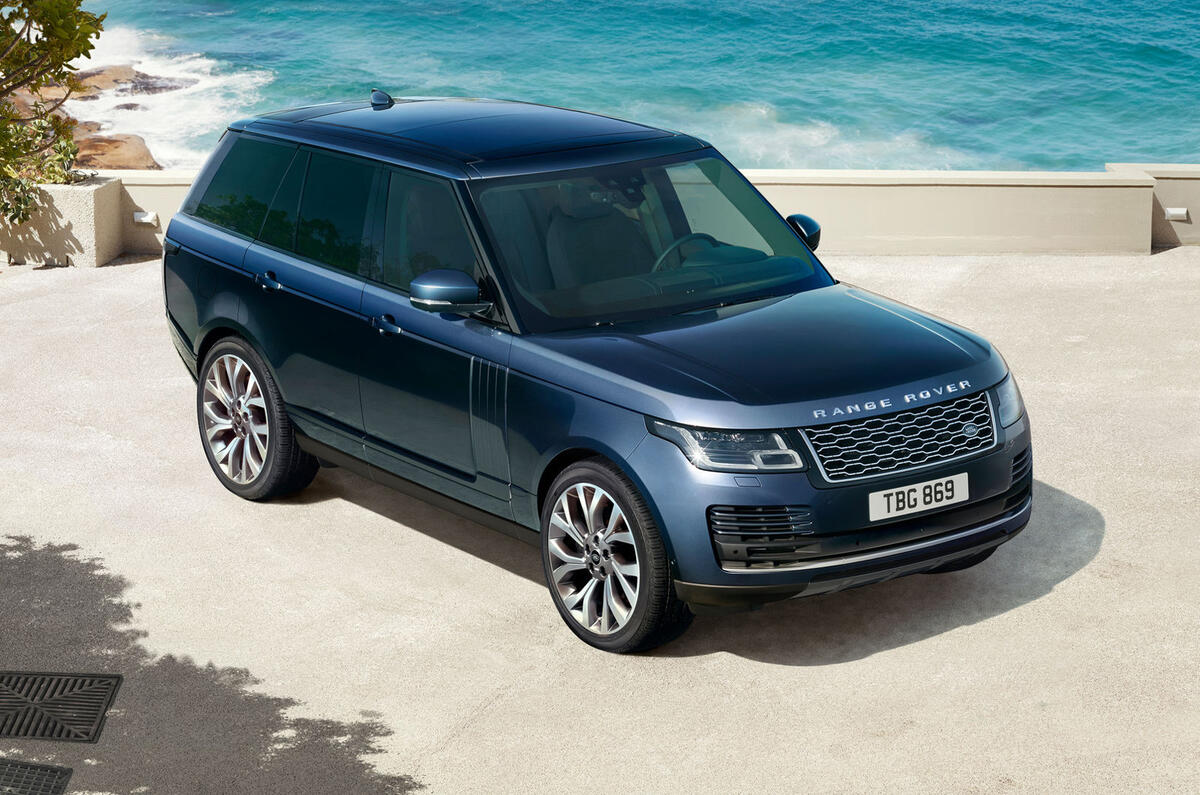2021 Range Rover Westminster edition - front 2021 Range Rover Westminster edition - front