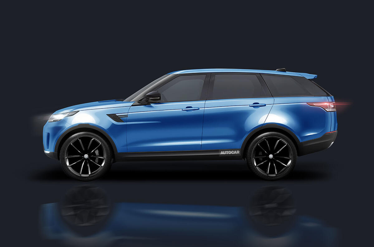 2017 Range Rover Velar as imagined by Autocar