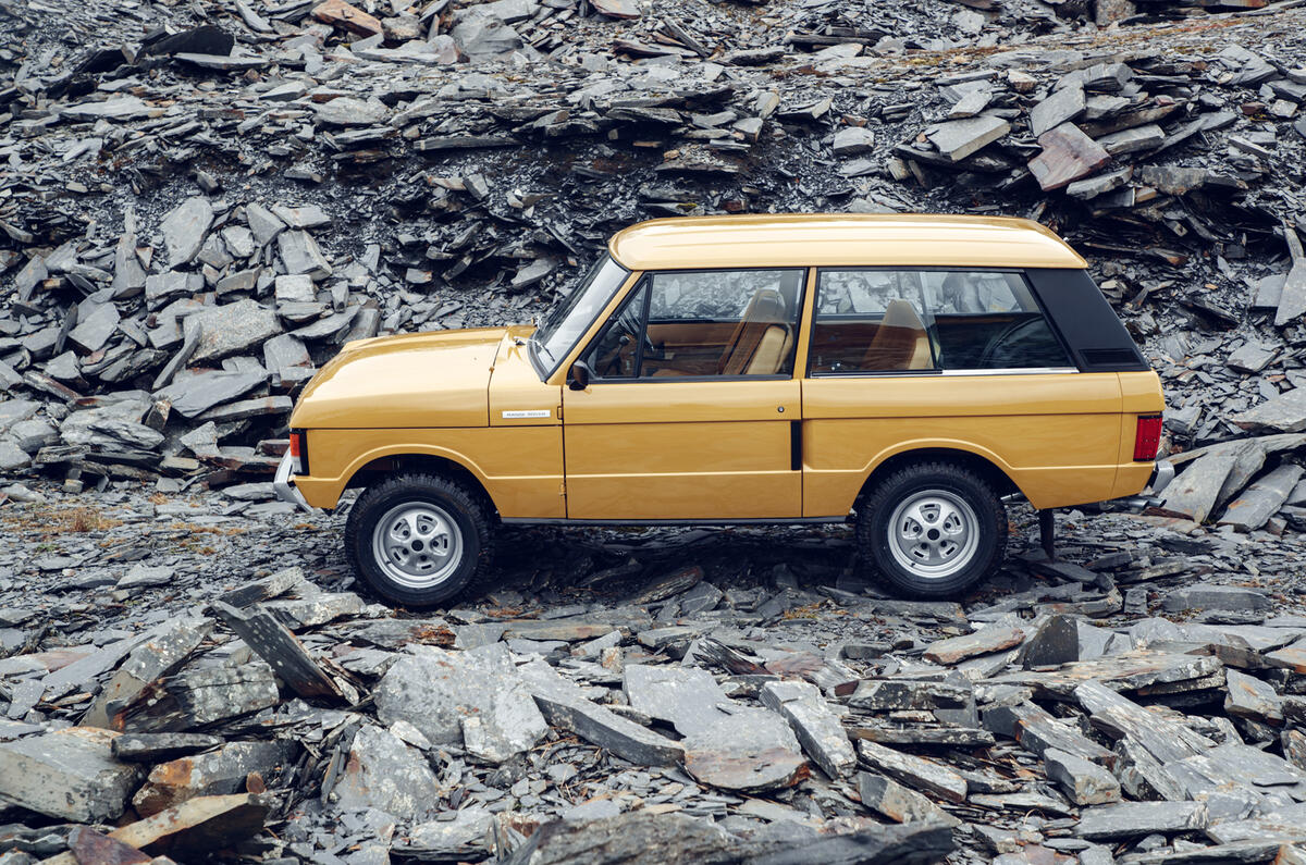 1978 two-door Range Rover side profile