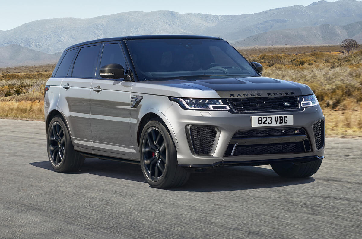 2021 Range Rover Sport Carbon Black Edition - front 2021 Range Rover Sport Carbon Black Edition - front
