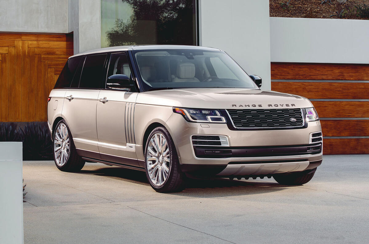 Range Rover SVAutobiography revealed ahead of LA motor show