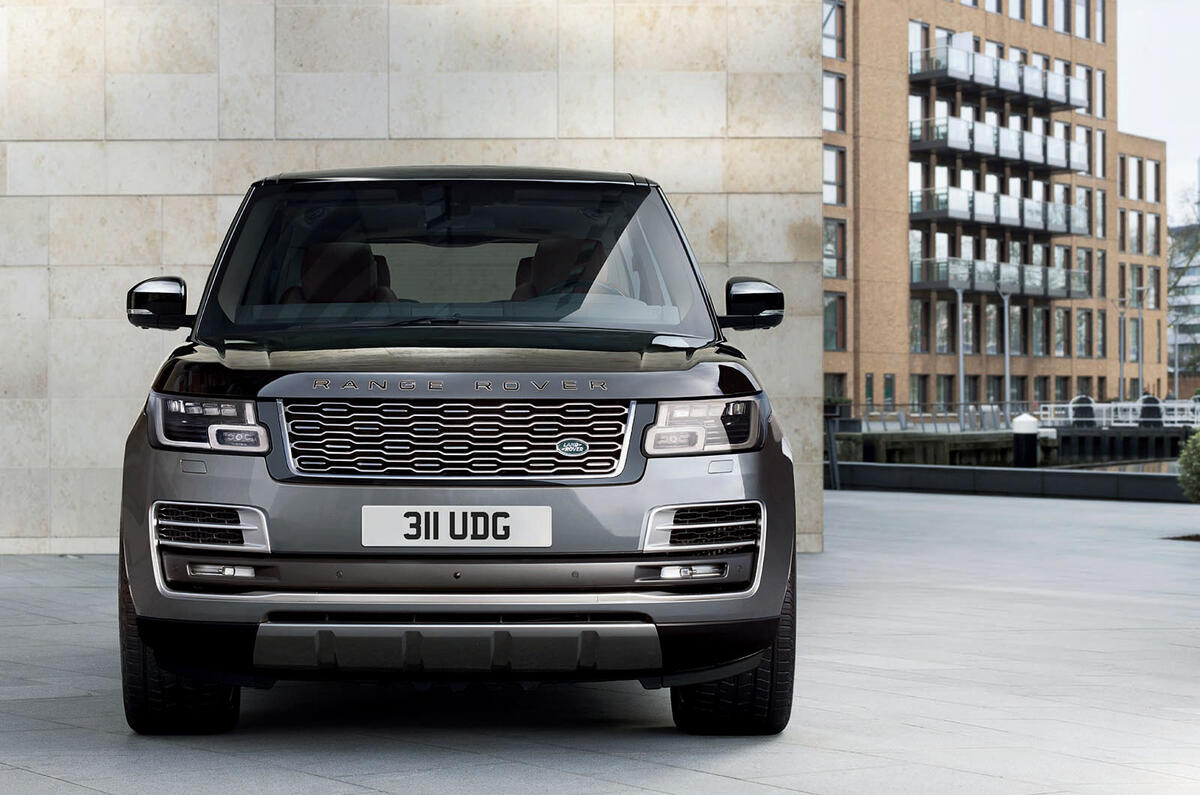 Range Rover SVAutobiography revealed ahead of LA motor show