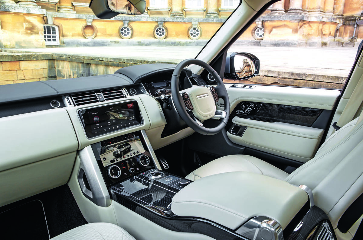 Range Rover Sport - front seats