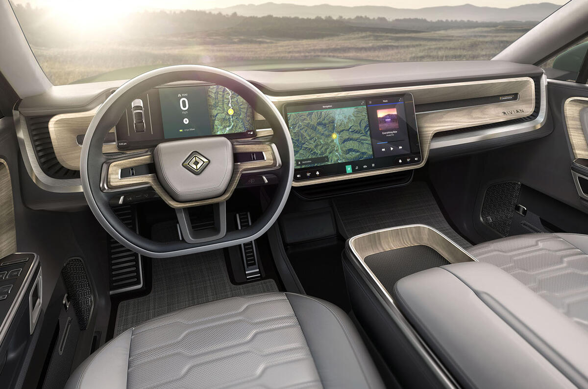 Rivian R1S official reveal - cabin