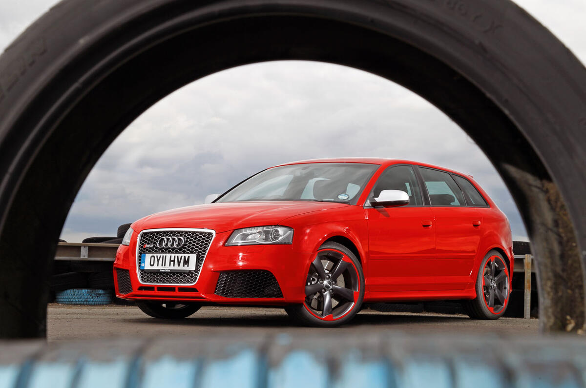 Audi RS3 front side through tyre Audi RS3 front side through tyre