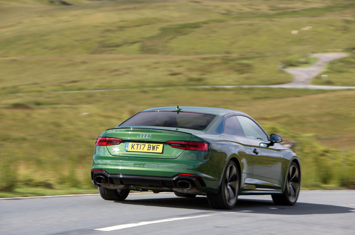 New Audi RS5 vs Nissan GT-R: two super-coupes do battle in Snowdonia